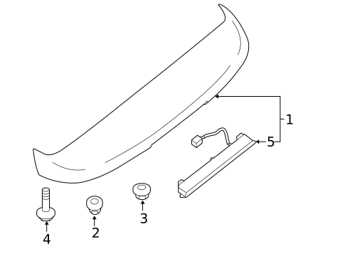 Spoiler for 2005 Saab 9-2X #0