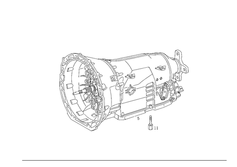 Transmission Assembly for 1999 Mercedes-Benz E430 #0