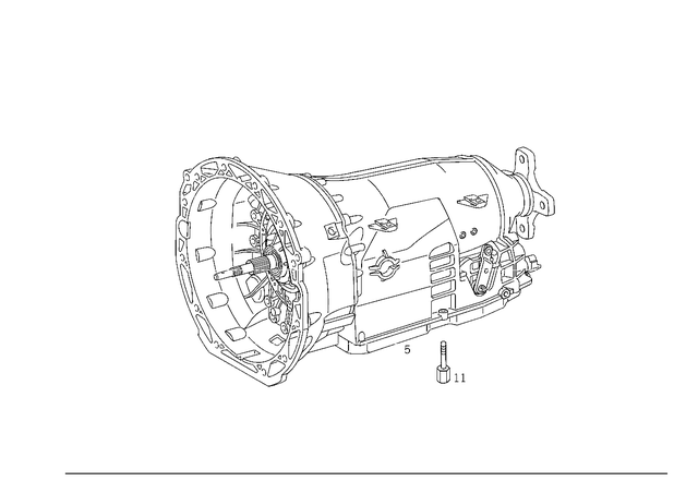 1402710271 - MB Automatic Transmission: Screw for Mercedes-Benz Image image