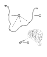 6016152 - 5.9L Turbo Diesel; Engine: Clip for Dodge: Ram 1500, Ram 2500, Ram 3500, Viper | Ram: 2500, 3500 Image