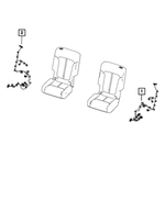 68427416AE - Electrical: Rear Seat Wiring for Mopar Image