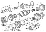 23217572241 - Manual Transmission: Collar Nut for BMW Image