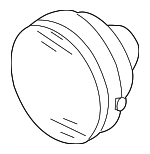 3W3Z13200ABTL - Electrical: Fog Lamp Assembly for Mercury: Monterey Image