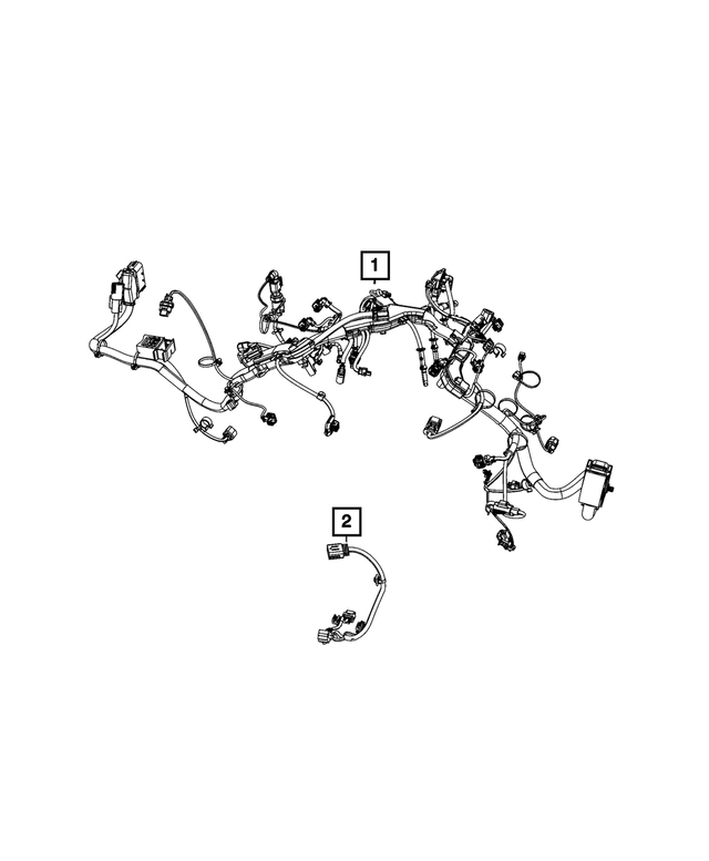 « 68540712AA –  : Moteur Cablage pour Mopar Image »