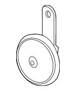 38150SLA013 - : 2009-2014 Honda - Horn Assembly (High) for Honda: Civic, CR-V, Fit Image