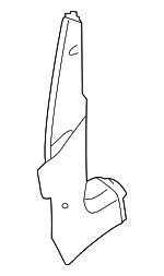 42386727157T - Body: Cowl Kick Panel for Audi: R8 Image