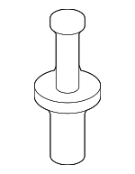 4G0867632 - Body: Cowl Kick Panel Retainer for Audi: A3, A3 Quattro, A8 Quattro, Allroad Quattro, Q6 e-tron, R8, RS3, S3, S8, SQ6 e-tron, TT, TT Quattro, TT RS Quattro, TTS Quattro Image