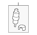 76806SZAA12 - Body: Washer Pump for Honda: Pilot Image image