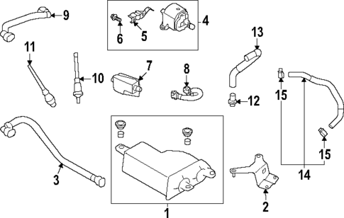 Emission System for 2024 Subaru BRZ #0