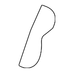 894502C500 - Body: Seat Back Pad for Hyundai Image