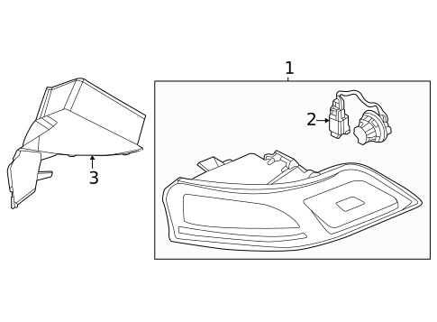 Tail Lamps for 2023 Kia Carnival #0