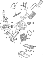 2463323 - : Rocker Retainer for Dodge: Dakota Image