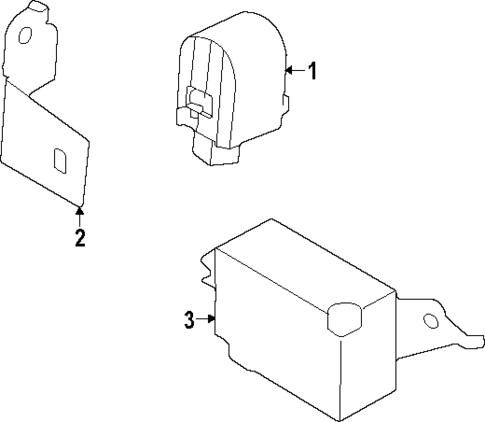 Keyless Entry Components for 2014 Subaru Forester #0