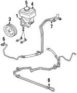 10313376 - Steering: Power Steering Pump for Oldsmobile: Intrigue Image