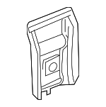8650635 - Body: Window Regulator Anchor for Volvo Image