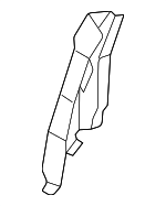 80A809884ASTL - Body: End Plate for Audi: Q5, Q5 PHEV, Q5 Sportback, SQ5, SQ5 Sportback Image
