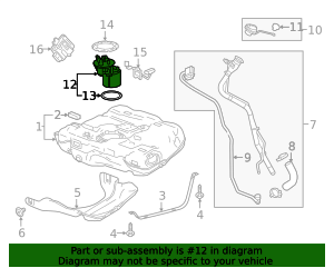 85510206 Module 2018-2025 GM (Replaces 85510206) Fuel Pump 42926153 GM | GMPartsDirect.com