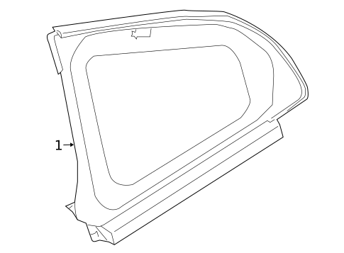 Glass & Hardware for 2012 Nissan 370Z #0