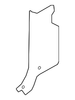 769159FV1B - Body: Lower Center Pillar Trim for Nissan: TITAN, TITAN XD Image