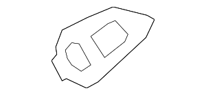 51217292575 - Body: Handle, Outside Pad for BMW: 528i, 528i xDrive, 535d, 535d xDrive, 535i, 535i GT, 535i GT xDrive, 535i xDrive, 550i, 550i GT, 550i GT xDrive, 550i xDrive, 640i Gran Coupe, 640i xDrive Gran Coupe, 650i Gran Coupe, 650i xDrive Gran Coupe, 740i, 740Ld xDrive, 740Li, 740Li xDrive, 750i, 750i xDrive, 750Li, 750Li xDrive, 760Li, ActiveHybrid 5, ActiveHybrid 7, M5, M6 Gran Coupe Image