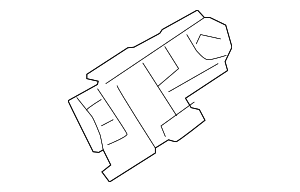 51217187227 - Body: Carrier Assembly for BMW: 528i, 528i xDrive, 535d, 535d xDrive, 535i, 535i GT, 535i GT xDrive, 535i xDrive, 550i, 550i GT, 550i GT xDrive, 550i xDrive, 640i Gran Coupe, 640i xDrive Gran Coupe, 650i Gran Coupe, 650i xDrive Gran Coupe, 740i, 740Ld xDrive, 740Li, 740Li xDrive, 750i, 750i xDrive, 750Li, 750Li xDrive, 760Li, ActiveHybrid 5, ActiveHybrid 7, M5, M6 Gran Coupe Image