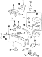 21013298 - : Parking Brake Control for Saturn: SC1, SC2, SL, SL1, SL2, SW2 Image