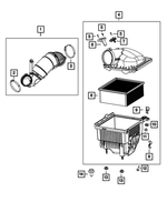 6508533AA - Fuel: Hex Flange Head Screw, Mounting for Mopar Image