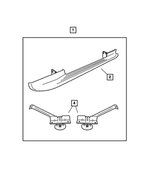 82206931 - Mopar Accessories - Component Parts: Truck - Full Step Kit for Mopar Image