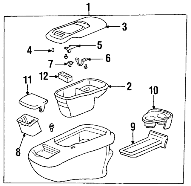 12381981 - Body: Tray for GM Image