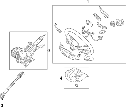 Steering Wheel for 2014 Kia Rio #0
