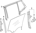 85764716 - : F (S)Weatherstrip for Chevrolet: Equinox EV Image