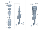 827064 - Springs, Suspension and Hydraulics: Nut for Mercedes-Benz Image