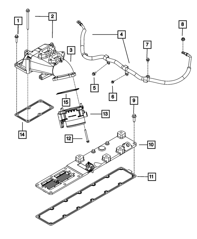 4429363AB - Engine 6.7L Cummins (Diesel): Bolt, Mounting for Mopar Image image