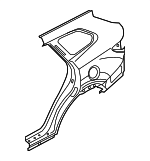 71504B8C80 - Body: Quarter Panel for Hyundai Image