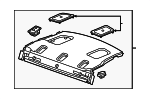 23163186 - Body: Pkg Tray Trim for Chevrolet: Impala Image