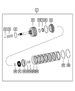 68637534AA - Transmission: Automatic Transmission Clutch Kit for Mopar Image