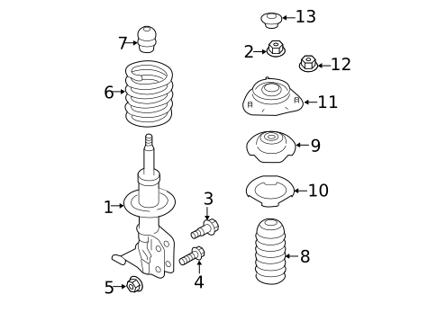 Struts & Components for 2020 Toyota 86 #0