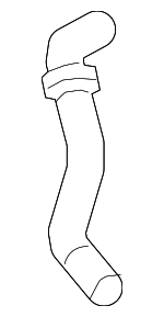 8W0121472AC - Cooling System: Lower Front Hose for Audi Image