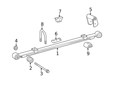 Rear Suspension for 2011 Mercedes-Benz Sprinter 2500 #0