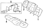 88895750 - Body: Pad Assembly for Oldsmobile: Aurora Image