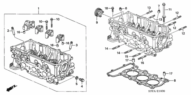 Cylinder Head for 2005 Honda Insight #0