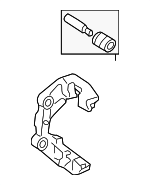 4B0615125B - : Carrier Assembly for Audi: A4, A4 Quattro, S4 Image