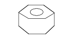 25611428 - Steering: Outer Tie Rod Nut for GM Image