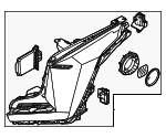 92101XA100 - Electrical: Headlamp Assembly for Kia Image
