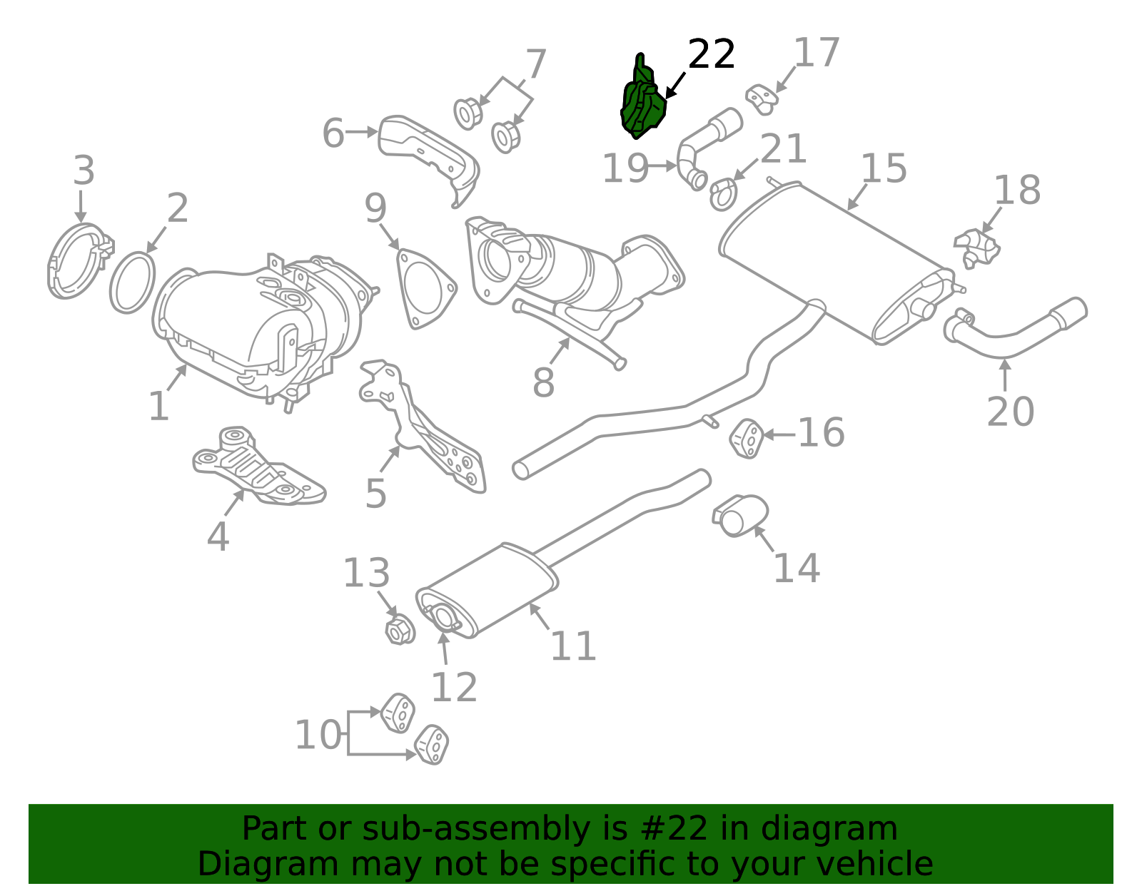 2016-2026 Volvo Exhaust Control Valve Actuator 32224915 | TascaParts.com