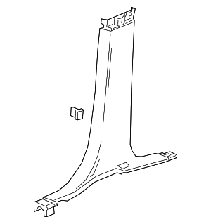 86515232 - Body: Upper Center Pillar Trim for GM Image