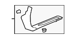 84652256 - Body: Door Sill Plate for Chevrolet: Silverado 1500, Silverado 1500 LTD, Silverado 2500 HD, Silverado 3500 HD | GMC: Sierra 1500, Sierra 1500 Limited, Sierra 2500 HD, Sierra 3500 HD Image
