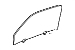 6810104102 - : Door Glass for Toyota: Tacoma Image