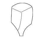 8581434000 - Body: Pkg Tray Trim Clip for Kia: Optima Image