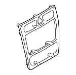 46368008889C61 - Body: Trim Cover for Mercedes-Benz Image